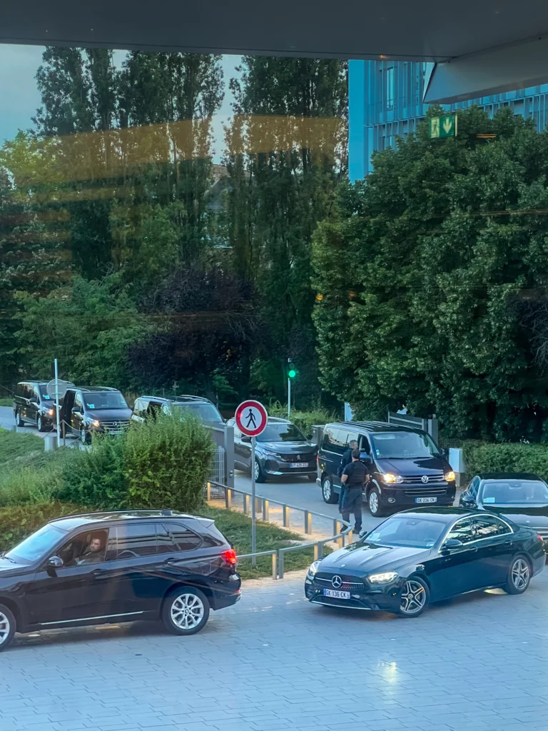 Convoi diplomatique Zelensky Conseil de l'Europe ITS Transports